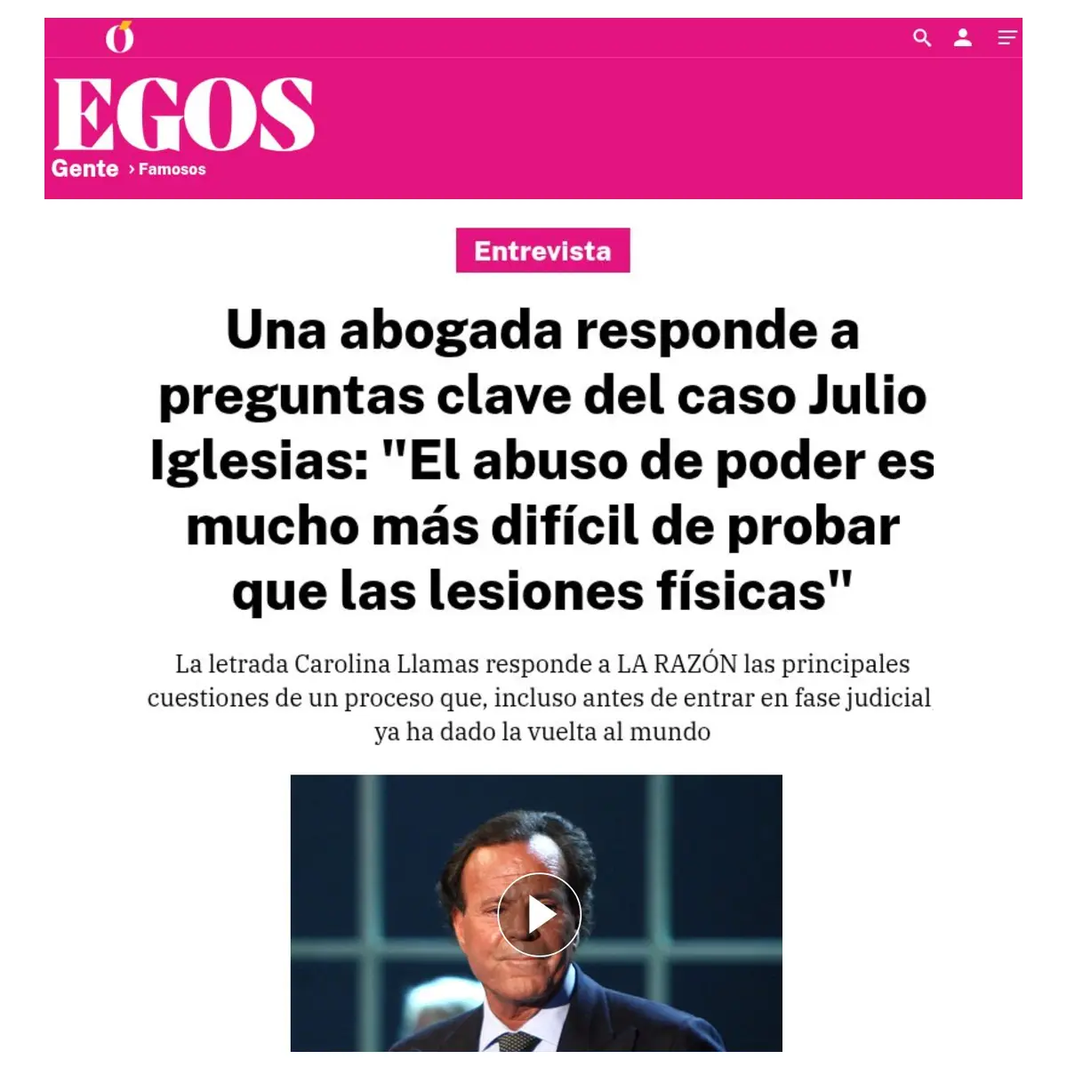 caso Julio Iglesias